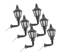 Mipcase Lot De 6 Appliques Murales Décoratives Lampe Artware Diy, Modèle Mini Lampes Chauffantes 3v Lumière Chaude, Éclairage Ambiance Salon Et Jardin, Style Européen Classique