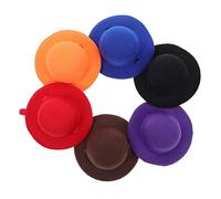 Mipcase Lot De 6 Bonnets pour Poules Chapeaux De Fête pour Poules Petits Animaux Chapeaux Décoratifs Faciles À Porter pour Les Fournitures pour Animaux De Compagnie Et Les Tenues De Fête