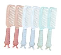 Mipcase Lot de 6 Peignes Antistatiques en Dessin pour Adultes et Garçon et Filles Peigne Doux et Portable pour Coiffer Cheveux Accessoires et Pratiques pour