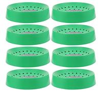 Mipcase Lot de 8 nids d'élevage en plastique pour pigeons, cage à oiseaux, canaris, pinson, perroquet, caille, élevage