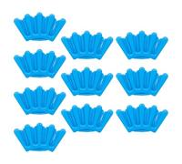 Mipcase Machine à Tresses à Cinq Doigts en Plastique et Résine, Facile à Nettoyer et Portable, 10 Pièces pour Entraînements et Écoles, Accessoires Cheveux pour Femmes