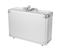 Mipcase Mallette Aluminium Multifonction Robuste avec Serrure Valise De Rangement Portable pour Homme Mallette Outil Solide Et Sécurisée