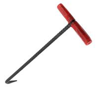 Mipcase Manhole Hook T Shape Steel Lifting Hook Professional Manhole Cover Opener With Comfortable Grip And Practical For Easy Use