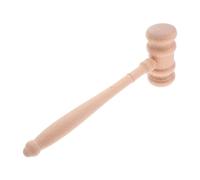 Mipcase Marteau de Juge Confortable Outil Judiciaire Professionnel pour Salle Daudience Marteau Stable Durable pour Juges et Efficacité et Autorité Renforcées