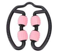 Mipcase Massage Roller Stick pour Yoga et Musculation Relaxant Musculaire Doux et Confortable Améliore Circulation Sanguine Usage Familial et Individuel Rose Sakura
