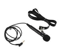 Mipcase Microphone Portatif Filaire avec Interrupteur Microphone Antibruit Compact Noir pour Enseignants Guides Touristiques Présentations en Salle Orateur Portable avec Câble Stable