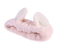 Mipcase Mignon Chat Oreille Élastique Bandeau Lavage Du Visage Bande De Cheveux Cheveux Cerceaux Moelleux Beauté Spa Bandeau Cosmétique Turban Maquillage Enveloppement Pour Spa