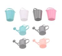 Mipcase Mini Arrosoir pour Garçon Fille Outils De Jardinage Petit Seau Jouet Aquatique Arroser Fleurs Décoratif Récipient Petits Objets Jeux De Rôle Activités Plein Air