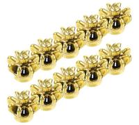 Mipcase Mini Breloques Couronne Pvc Doré 10 Pièces, Pendentifs De Couronne, Légers Et Compacts, Pour Fabrication Bijoux Diy, Loisirs Créatifs, Présent Noël, Usage Artisanal