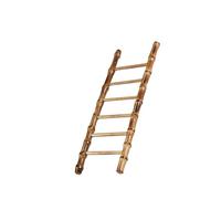 Mipcase Mini échelle en Bambou décorative compacte, Accessoire Photo Polyvalent pour décoration d'art du thé, Ornement Naturel en Bambou, léger et Facile à Transporter