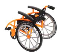 Mipcase Miniature Pliable pour Poupées avec Crutches Accessoire de Jeu Imaginatif pour Maison de Poupées pour Rôle Sensibilisation Aux Handicaps