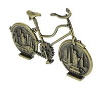 Mipcase Miniature Vélo Alliage Zinc Sculpture Vintage pour Et Amateurs De Cyclisme Décoration De Bureau Et Vitrine