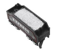 Mipcase Modèle de Train à Charbon PVC Robuste Détaillé et Compatible avec Circuits Jeu Éducatif pour Garçon Fille Ensemble Évolutif pour de Trains