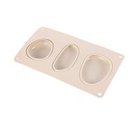 Mipcase Moule Silicone Forme Galets pour et Plâtre DIY Moule Pratique Sûr et Facile à Nettoyer Création Colorée et Décorative Couleur Aléatoire Couleur Aléatoire