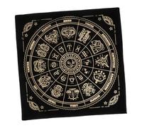 Mipcase Nappe de Tarot Douce et Résistante Microfibre pour Tirage Astrologique Tapis de Divination et Confortable pour Table de Lecture