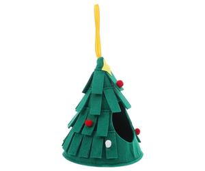 Mipcase Nid pour Perroquets Suspendu et Cachette pour Petits Animaux Maison Extérieur pour Perruches et Rats Abri Décoratif pour Jardin