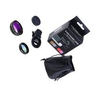 Mipcase Objectif Macro Super Grand Angle 37 Mm 045 X 49 UV pour Téléphone Portable Filtre Multifonction pour Smartphone Objectif Grand Angle Objectif Macro Clip Filtre pour Objectif