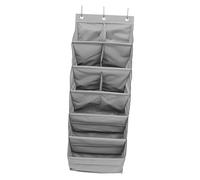 Mipcase Organisateur De Porte Suspendu Multifonction en Tissu Oxford Rangement Suspendu Porte 9 Poches pour Chaussures Et Accessoires Compatible Espaces De Vie