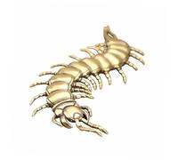 Mipcase Ornement Centipède Laiton Antique Décoration Créative pour Plateau à Thé Accessoire Élégant pour Maison et Bureau Cadeau Original pour Amateurs de Thé