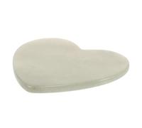 Mipcase Outil De Massage Visage Jade Gua Sha Grand Cœur Naturel Pierre Pour Soins Peau Visage Et Nuque