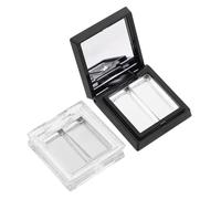 Mipcase Palette De Maquillage Vide Rechargeable 2 Pièces Mini Format Plastique Et Aluminium Palette De Rouges à Lèvres Et Fards à Paupières Pour Voyage Et Rangement Pratique