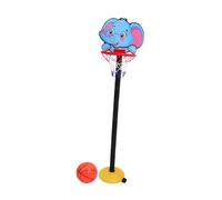 Mipcase Panier De Basket pour Garçon Fille avec Cadre Réglable Support Animal Jouet Intérieur Extérieur pour Tout-Petits