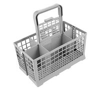 Mipcase Panier de rangement vaisselle lave-vaisselle corbeille séchage petit séparer boite rangement cuisine boite de rangement cuisine porte-couverts Panier de vidange Plastique Grey