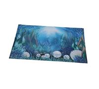 Mipcase Papier de Fond pour Aquarium réservoir Stickers Plateaux à goûter étagère Cure-dent Decor Aquarium Decoration Marine Autocollant décoratif Autocollant de réservoir Haute définition