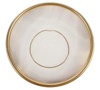 Mipcase Passoire Acier Inoxydable à Mailles Fines Panier Vidange Multifonction pour Riz et Légumes Filtre à Eau Pratique et Résistant Passoire Tamis Fine pour Cuisine Quotidienne