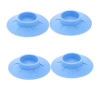 Mipcase Patins Anti-vibrations pour Lave-linge, Coussinets Stabilisateurs en Caoutchouc, Base à Forte Aspiration, Lot de 4 pour Machine à Laver