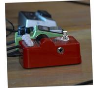 Mipcase Pédale Footswitch pour Guitare Effet Interrupteur Pied à Verrouillage Robuste Accessoire True Bypass pour Pédale Effets Guitar Foot Button