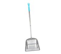 Mipcase Pelle à Poussière Acier Inoxydable avec Long Manche Outil de Nettoyage Robuste pour Intérieur et Extérieur pour Cuisine Bureau et Garage avec Dents Supérieures pour Cheveux et
