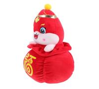Mipcase Peluche Serpent Douce et pour an Chinois Peluche Cartoon Cadeau Collector pour Festival Printemps