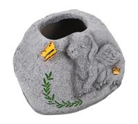 Mipcase Pet Monument Cimetière Tombe Vase Chien Mémorial Présent Chien Cimetière Décor Animal Mémorial Jardin Pierre Pierres Commémoratives pour Animaux De Compagnie Jardin Pierre Tombale
