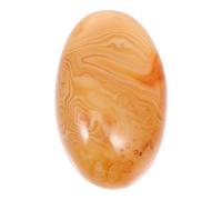 Mipcase Pierres Roulées En Agate Rouge Naturelle 4-5 Cm, Lot De Cristaux Polis Lisses Pour Contemplation Et, Accessoires De Lithothérapie, Décorations Énergétiques Pour Bien-