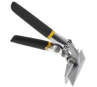 Mipcase Pince à Sertir Manuelle 3 Pouces en Acier Traité Outil Multifonction de Pliage et d'Aplatissement des Métaux Poignée Antidérapante pour Travaux de Toiture et Pliage Métal