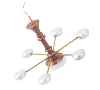 Mipcase Plafonnier Miniature pour Décoration de Maison de Lustre Miniature et Lumière LED pour Ambiance Cozy