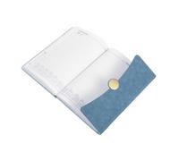 Mipcase Planificateur Compact avec Calendrier Couverture PU Organiseur de Notes pour Travail et Agenda Portable avec Onglets Marque Pages