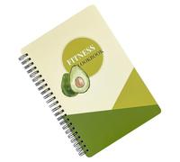Mipcase Planificateur de Fitness Spirale pour et Femmes Carnet de Notes pour Entraînement et Santé Journal Exercices Simple et Pratique pour Planification Quotidienne Couleur Aléatoire