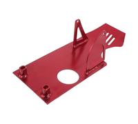 Mipcase Plaque de Protection en Alliage D'aluminium pour Moteur Horizontal de Moto Tout-usage 90-125 Cm³, Protection Inférieure du Carter Moteur Rouge, Adaptée Motocross et Sentiers,