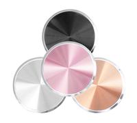 Mipcase Plaque Magnétique en Alliage D’Aluminium Fine Ultra pour Téléphone | Autocollant Adhésif, Support Solide pour Voiture et Autres Usages, Compatible Téléphone et Tablette