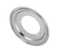 Mipcase Plateau à Eau à Poêle à Gaz Bac D'égouttage Du Brûleur Rond Égouttoirs De Rechange Plateaux D'égouttement De Poêle De Remplacement Casseroles Rondes à Gaz Acier Inoxydable Silver