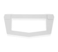 Mipcase Poignée Latérale pour Camping-Car en Plastique Blanc Vis et Écrou - Poignée de Levage et Maintien pour Plateforme de Toit Main Courante Ergonomique Résistante aux UV Accessoire