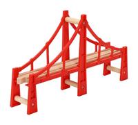 Mipcase Pont pour Voie Ferrée Modèle de Train avec Structure Suspendue et Accessoire de Scène Ferroviaire pour Facile à Assembler