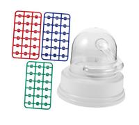 Mipcase Portable Electric Lottery Machine Set with Bingo Game Balls Mini Tabletop Bingo Cage for Family Party Entertainment and Holiday Fun