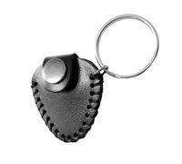 Mipcase Porte-médiator Guitare Noir Portable Étui Rangement et Léger pour Médiators Sacoche Pratique avec Design Élégant Accessoire Musical Compact