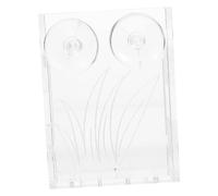 Mipcase Pot de Aquatiques Ventouse Récipient en Acrylique pour Plantes 10 CM Décoration d'Aquarium Support Pratique pour Poissons