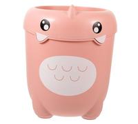 Mipcase Poubelle Chambre Garçon Fille sans Couvercle Motif Dinosaure Cartoon Capacité Robuste et Polyvalente pour Bureau Cuisine et Salon Corbeille Kawaii Bureau Garçon Fille