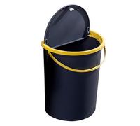 Mipcase Poubelle Murale en Cuisine Couvercle Plastique Bleu pour Placard