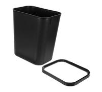 Mipcase Poubelle Plastique Capacité Compact et Étroite pour Cuisine et Bureau Sous Bureau Facile à Nettoyer et Pratique pour Espace Limité